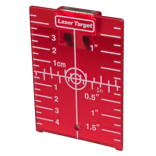 STANLEY® Laser Target Plate (Red)