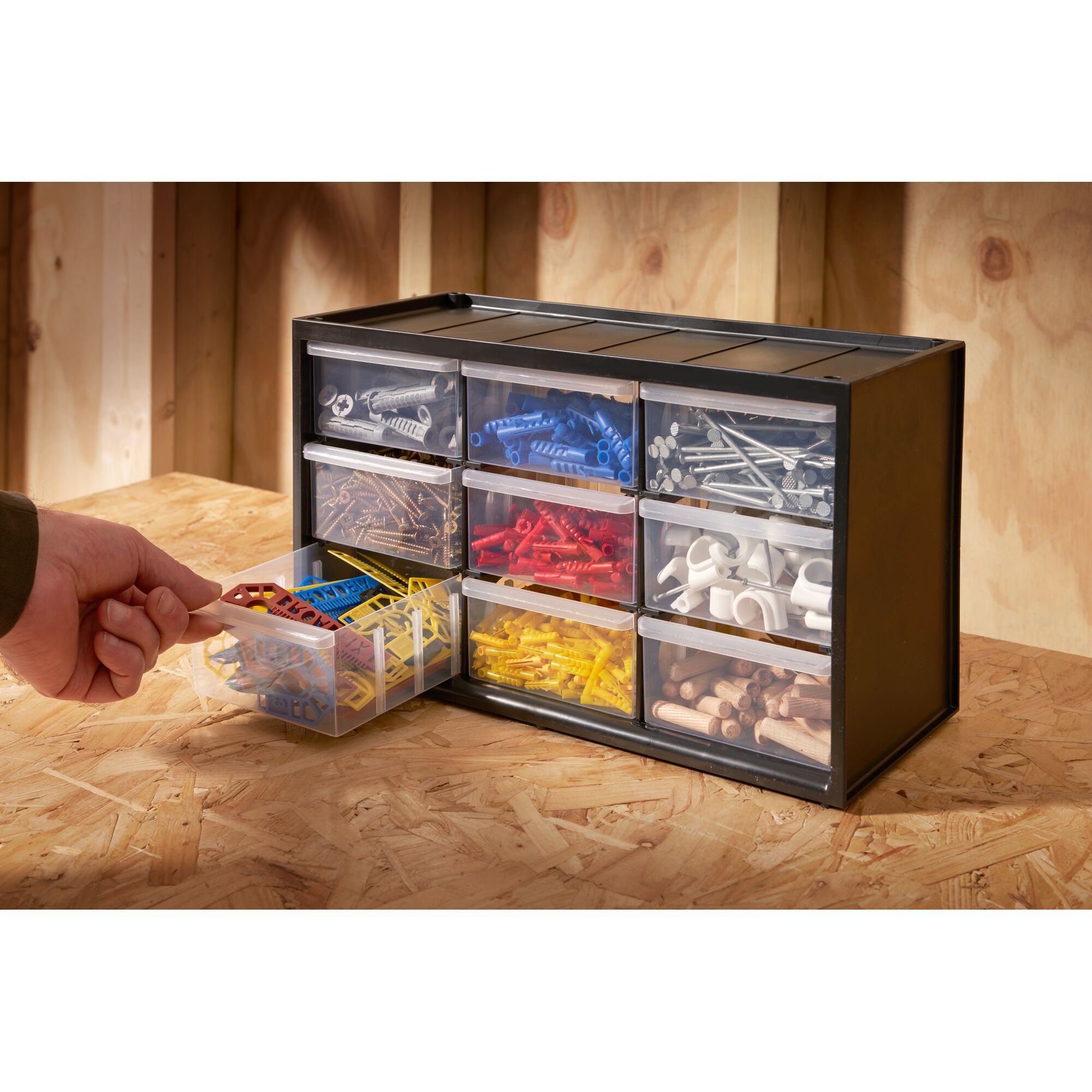 STANLEY® Multi-Purpose Storage Bin With 9 Large Drawers | STANLEY