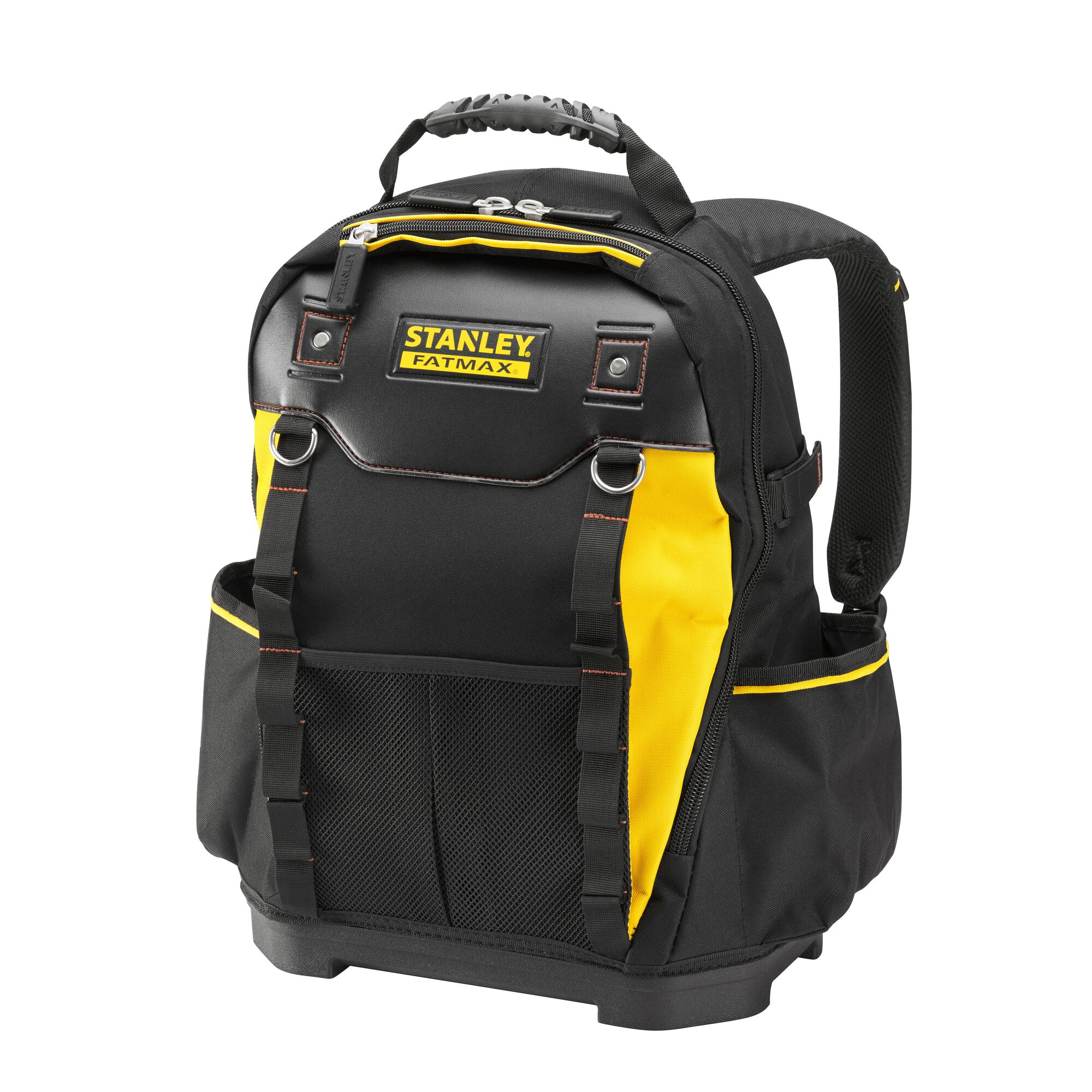 AOS Australian Made Pro Contractor Tool Bag with Removable Divider, Heavy  Duty Base, Lockable, Grab Handles, Adjustable Shoulder Strap w/Shoulder  Pad, Metal Buckle - PVC - Yellow/Blue - Aussie Outback Supplies