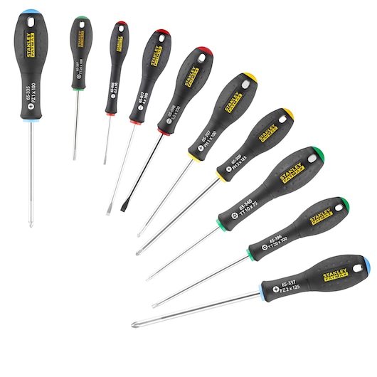 STANLEY® FATMAX® Screwdrivers Set (10 pc)