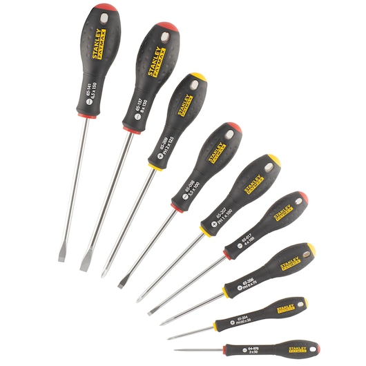 STANLEY® FATMAX® Parallel Flared Phillips Screwdriver Set (10 pc.)