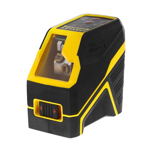 STANLEY® FATMAX® FCL-R Cross Line Alkaline Red Beam Laser Level