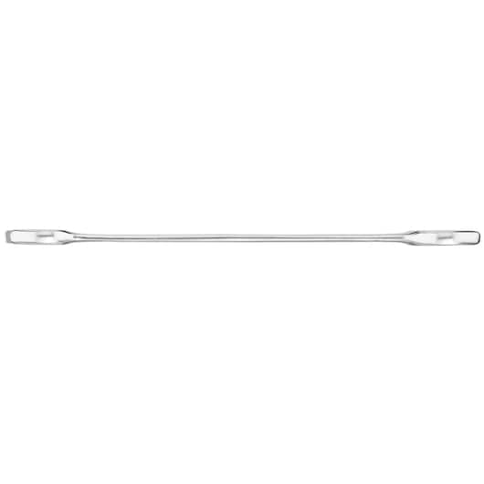 STANLEY FMMT13067-0 double box-end wrench, chrome finish, straight view on white background.