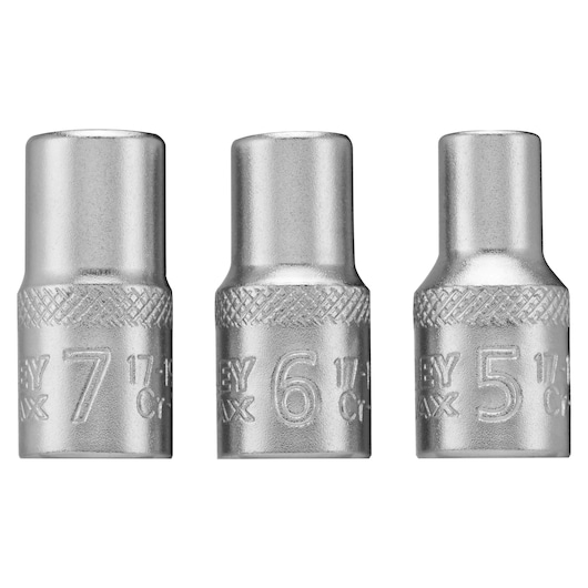 STANLEY® FATMAX® 1/4 in. (5-6-7mm) Drive Socket Kit