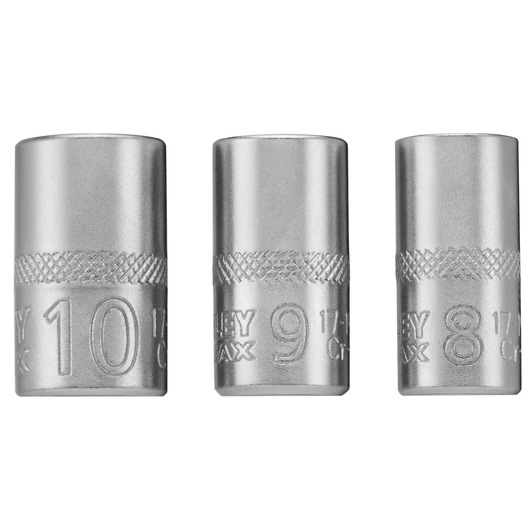 STANLEY® FATMAX® 1/4 in. (8,9,10mm) Drive Socket Kit