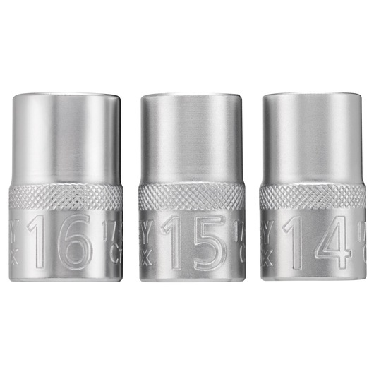 STANLEY® FATMAX® 1/2 in. (14,15,16mm) Socket Kit