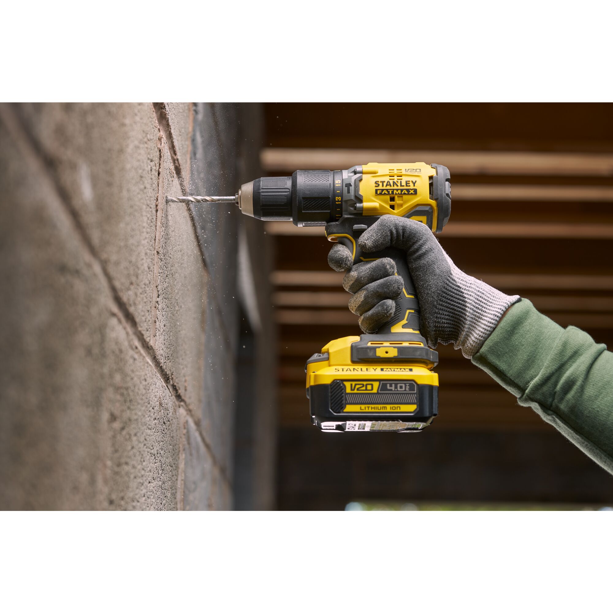 STANLEY FATMAX V20 18V V20 Brushless Cordless Hammer Drill Combo