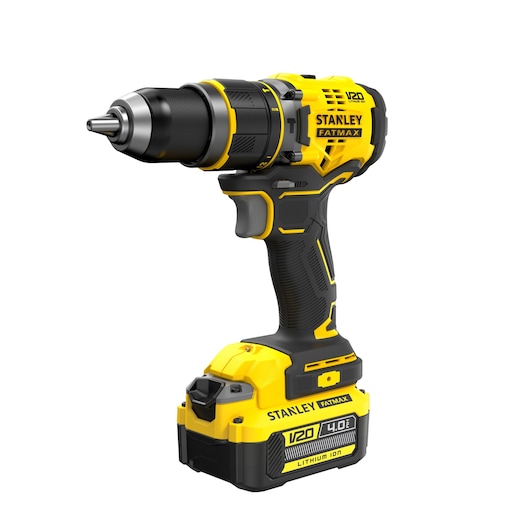 STANLEY® FATMAX® 18V V20 Premium Brushless Hammer Drill Driver - 4.0Ah Kit