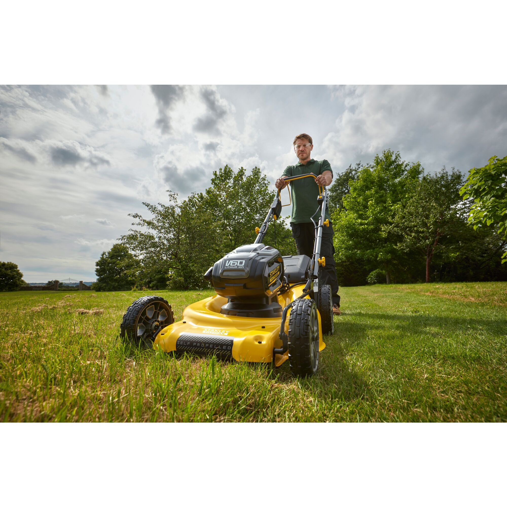 Stanley riding best sale lawn mower