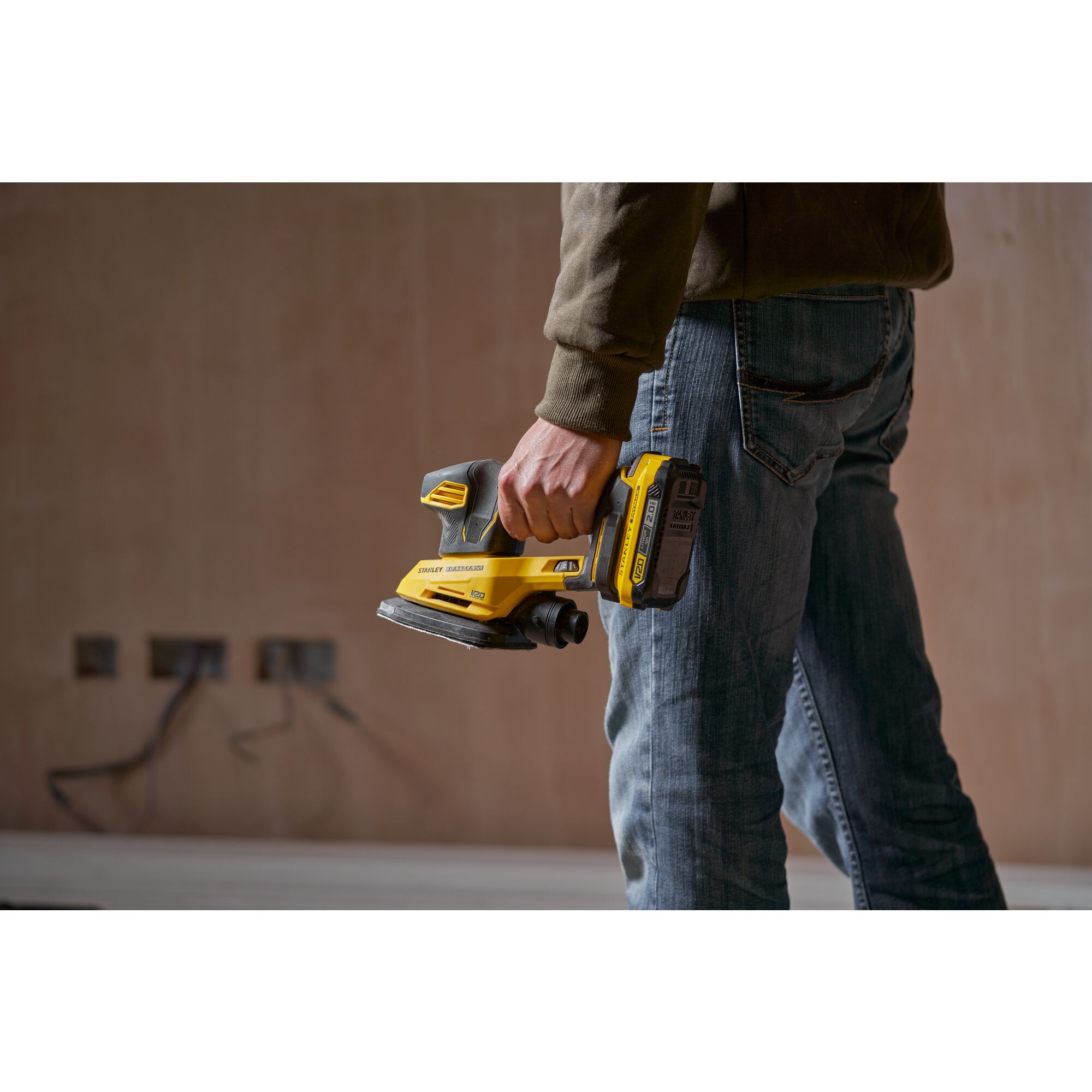 Stanley deals cordless sander