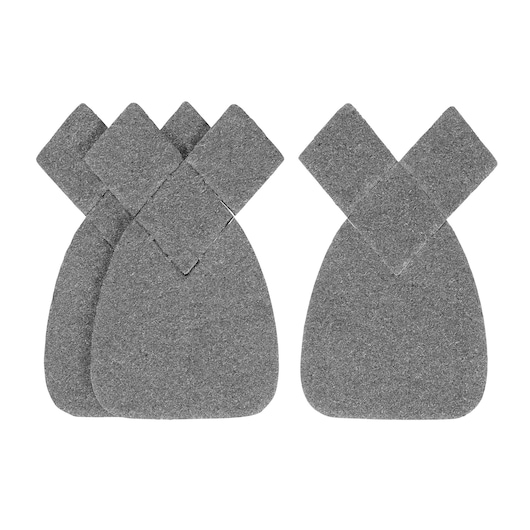 STANLEY STA32204 sanding sheets gray for multi-tool, photography, white background front angle