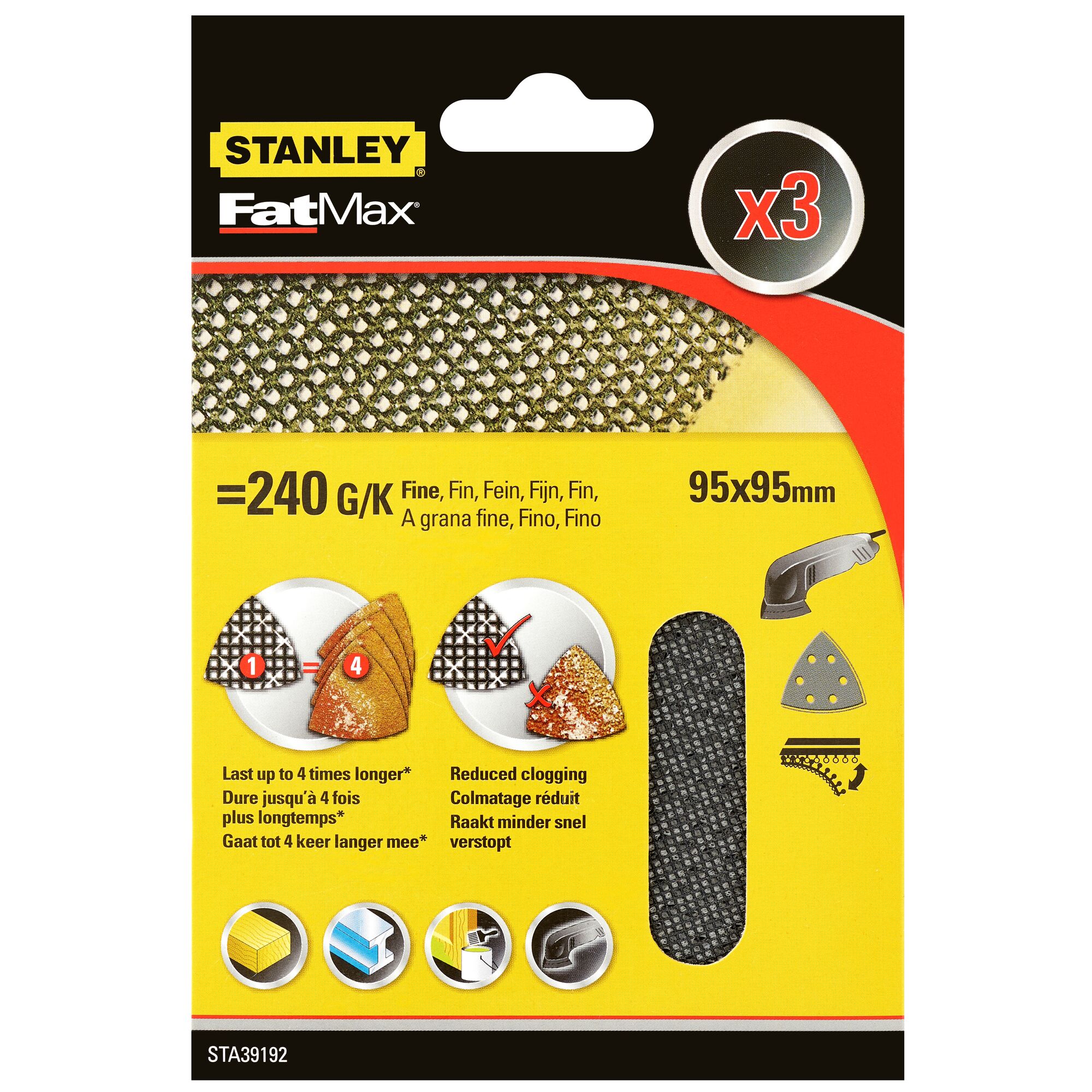 Stanley fatmax store sanding mesh