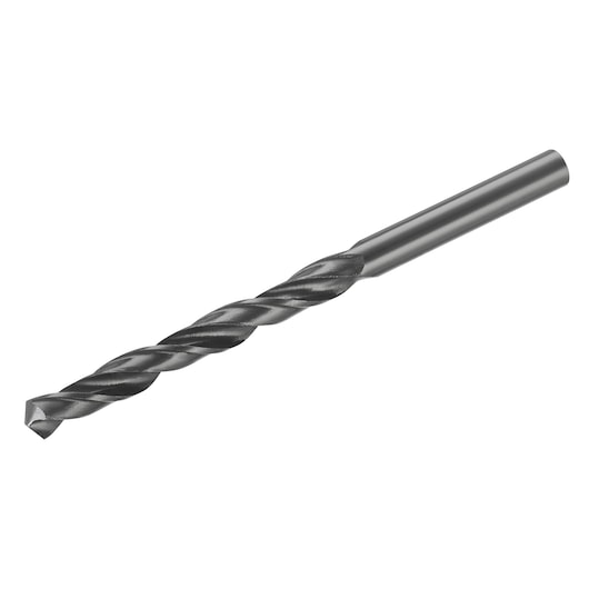 STANLEY STA50070 metal drill bit, cylindrical, silver, product photo on white background.