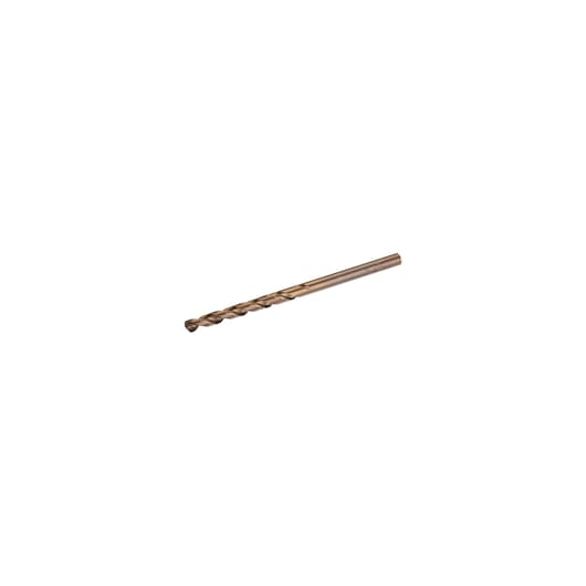 STANLEY STA50092 metal drill bit, bronze finish, side angle photography on white background.