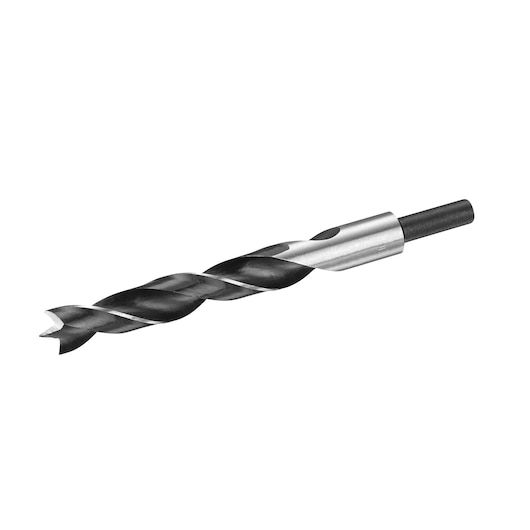 STANLEY STA52051 auger drill bit, metal and black finish, side view, on white background.