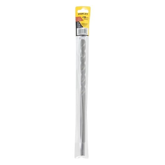STANLEY STA53195 masonry drill bit in retail packaging, front angle on white background.