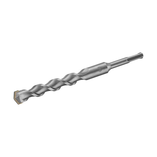 STANLEY STA54087 masonry drill bit, gray finish, side angle, visible spiral flute and carbide tip.