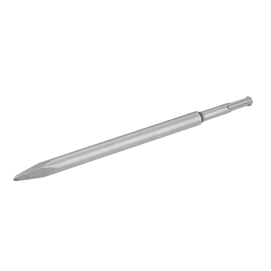 STANLEY STA54402 SDS-Plus pointed chisel photographed on white background.
