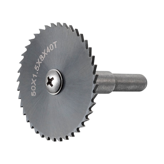 STANLEY STA66025 metal cutting saw blade photography, angled view on white background.