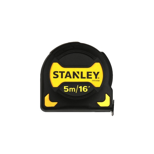 Stanley 5m/16ft tape measure in black and yellow casing, product code STHT0-33568.
