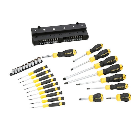 STANLEY® Screwdrivers Set of 47 pc.