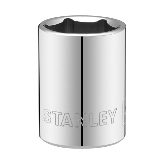 STANLEY STMT86311-0 chrome socket tool, product photo on white background.