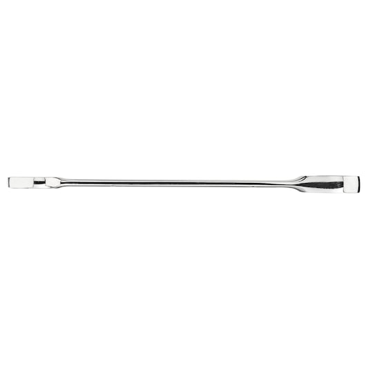 STANLEY STMT89919-0 chrome pry bar, photographed from side on white background.