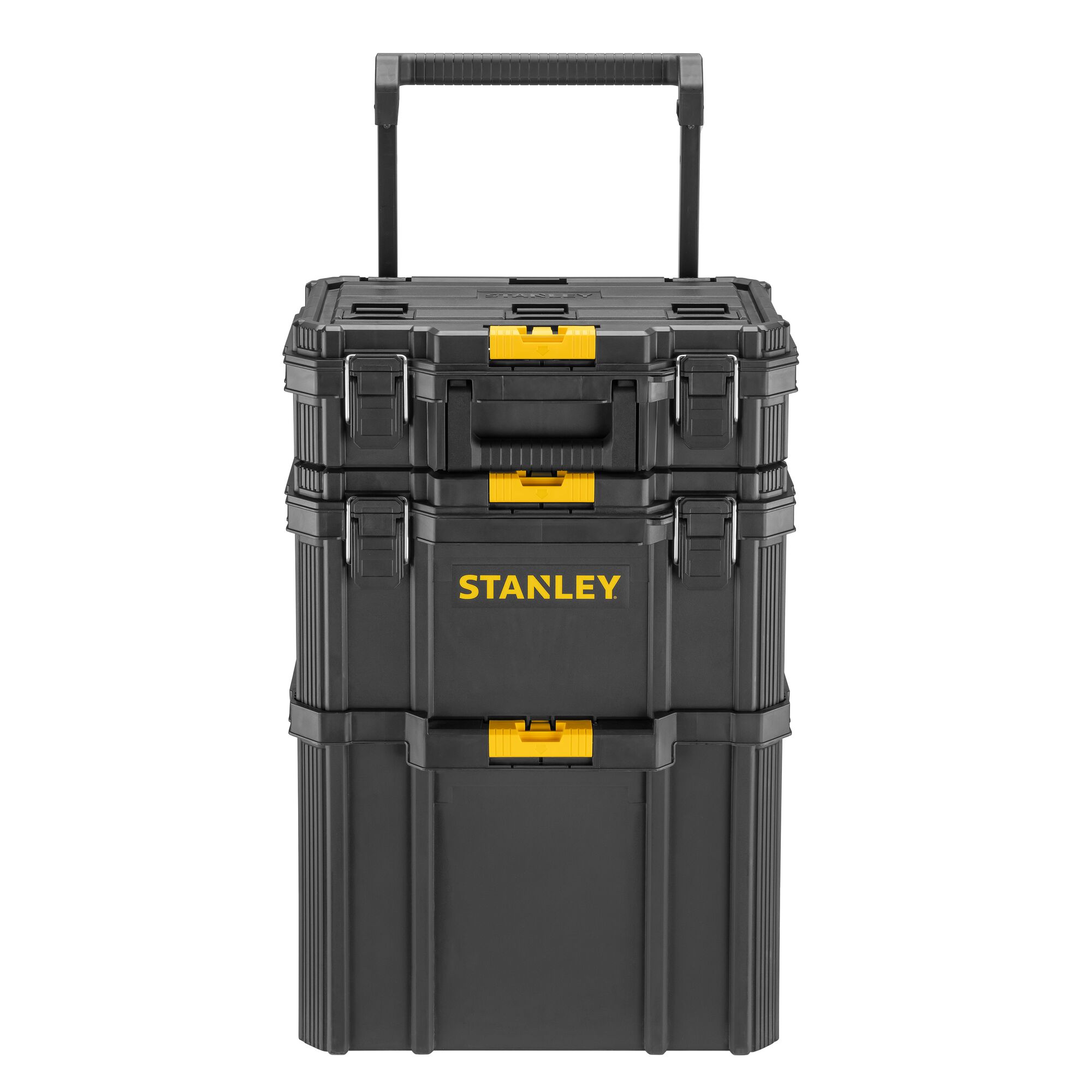 Stanley 3 in 1 shop rolling workshop plastic tool box